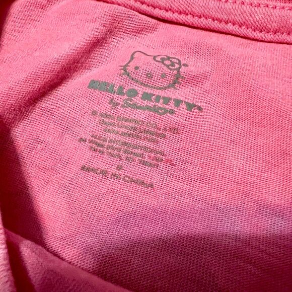 Girls T-shirt Tops Bundle Size M 7-8 Lot Disney Hello Kitty School Active Relax - Picture 4 of 4